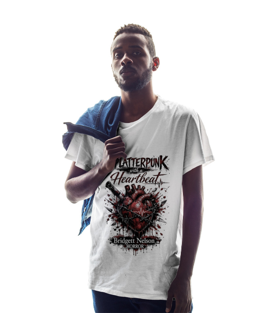 Splatterpunk With Heartbeat Bridgett Nelson Horror T-Shirt