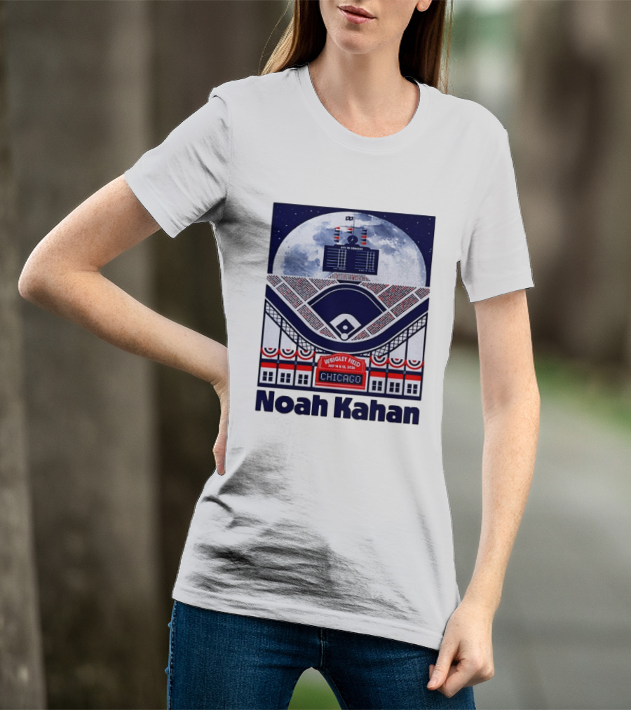 Noah Kahan Live In Concert Wrigley Field July 14 15 2023 Chicago T-Shirt