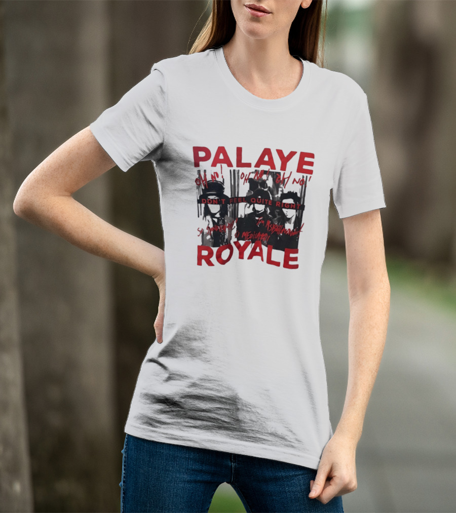 Palaye Royale Don't Feel Quite Right Oh No So Unsatisfied Misunderstood Mediocre T-Shirt