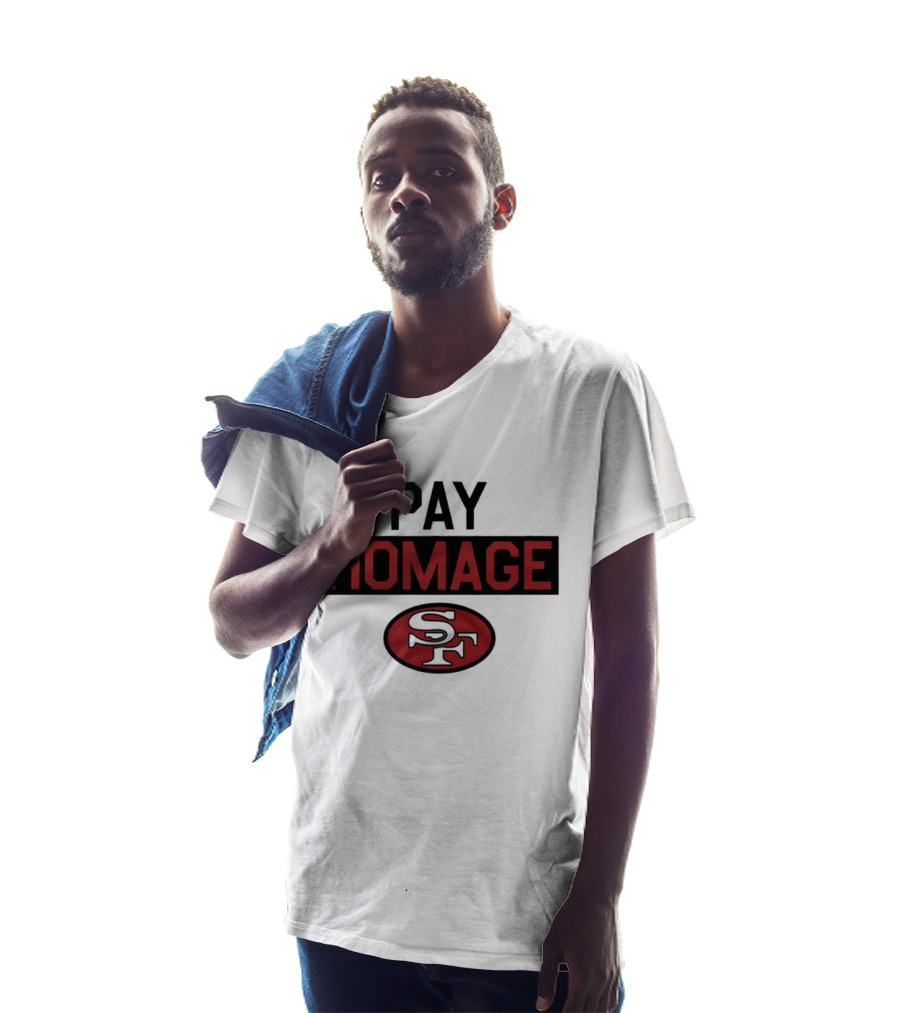 San Francisco 49ers Pay Homage SF Football T-Shirt
