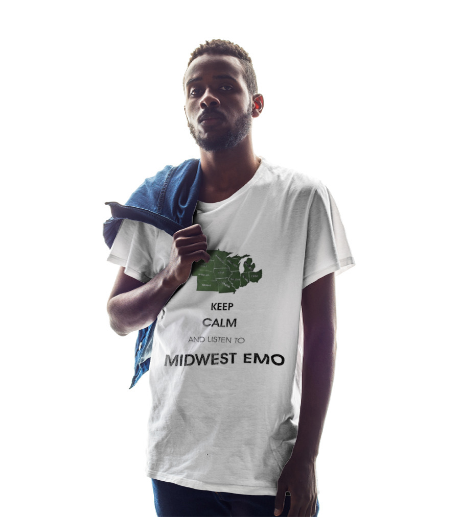 Keep Calm And Listen To Midwest Emo Now T-Shirt
