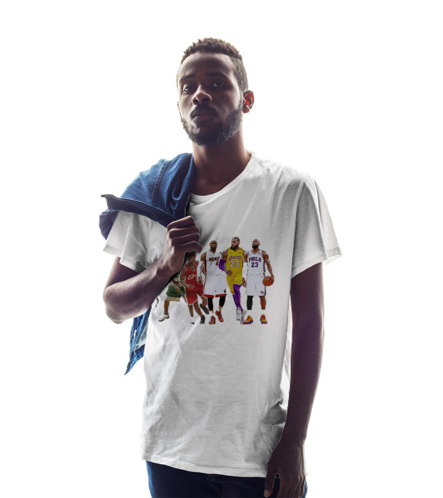 LeBron James St Vincent St Mary Cavs Heat Lakers 76ers Journey T-Shirt