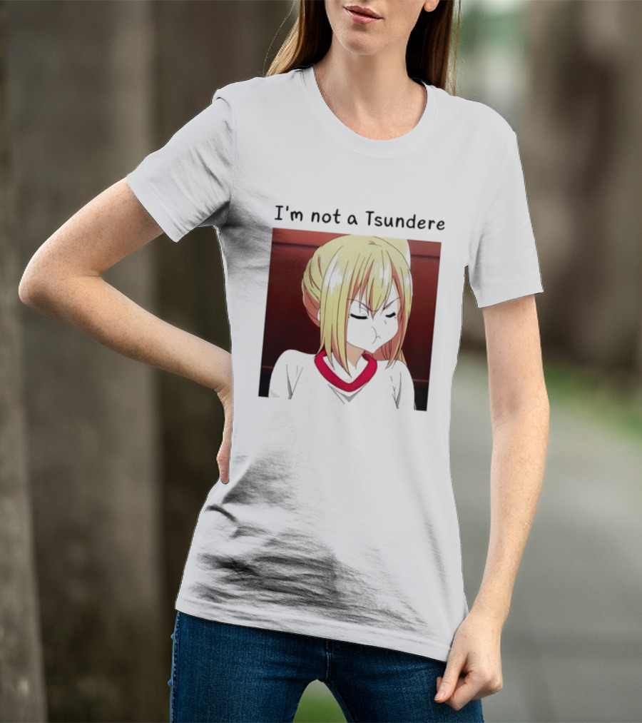 I'm Not A Tsundere Mai Kawakami Anime Character Expression T-Shirt