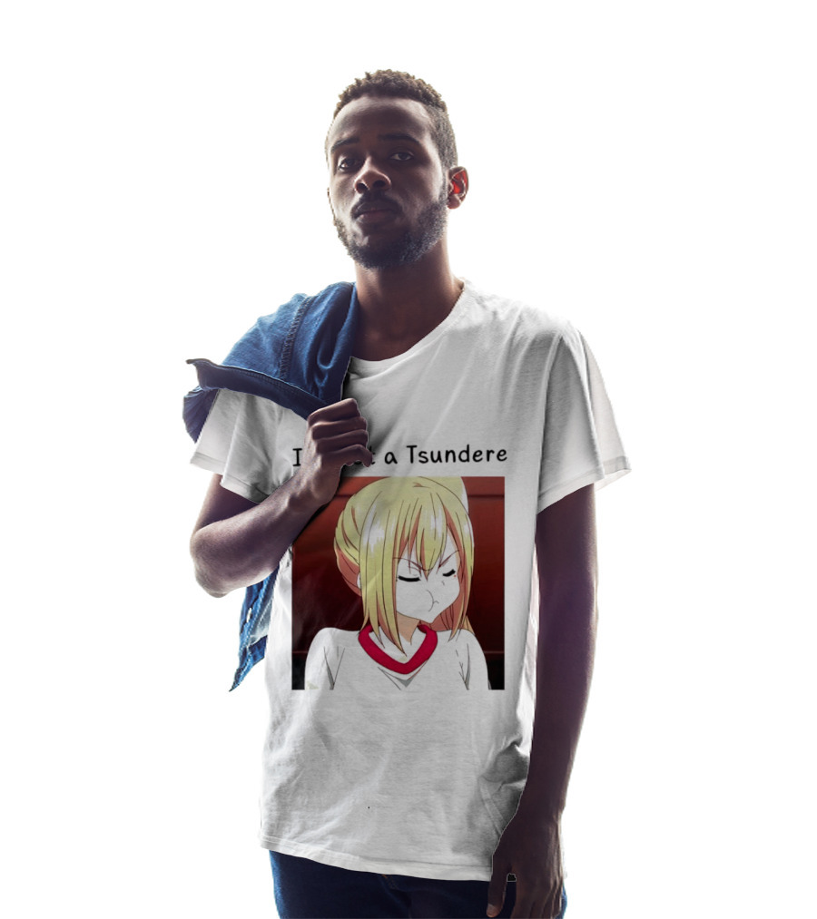 I'm Not A Tsundere Mai Kawakami Anime Character Expression T-Shirt