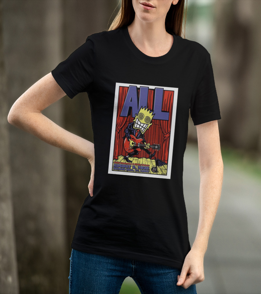 ALL Band August 21 2026 Delmar Hall St Louis With Snodgrass And All My Senses T-Shirt