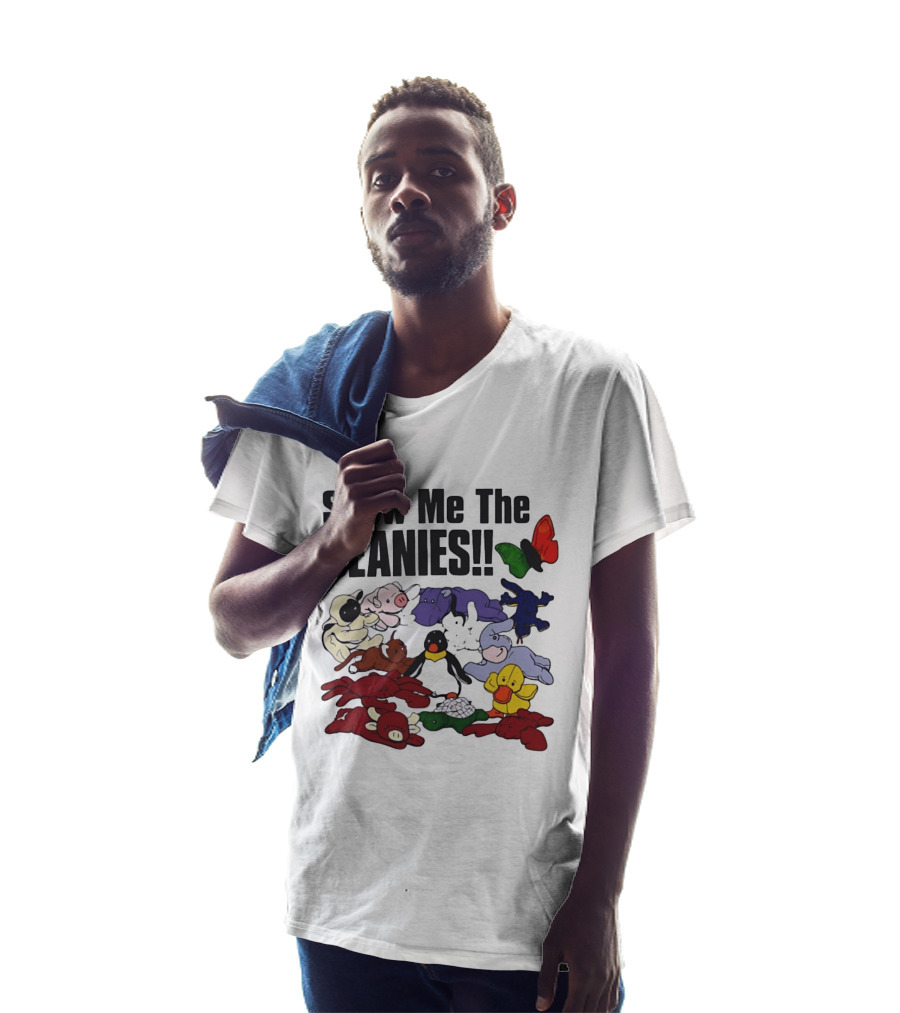 Show Me The Beanies Beanie Babies 90s Nostalgia Collection T-Shirt