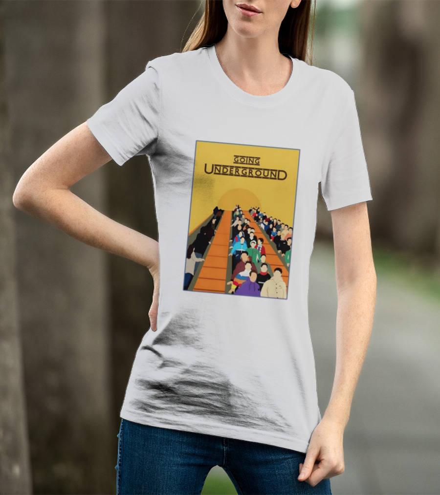 The Jam Going Underground Mod Culture Casuals Terrace Youth Football T-Shirt
