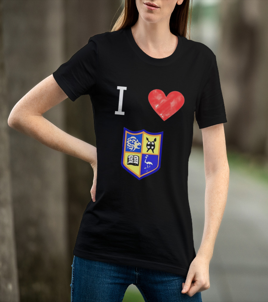 I Love University Of Zimbabwe UZ Harare Lion Emblem Crest T-Shirt