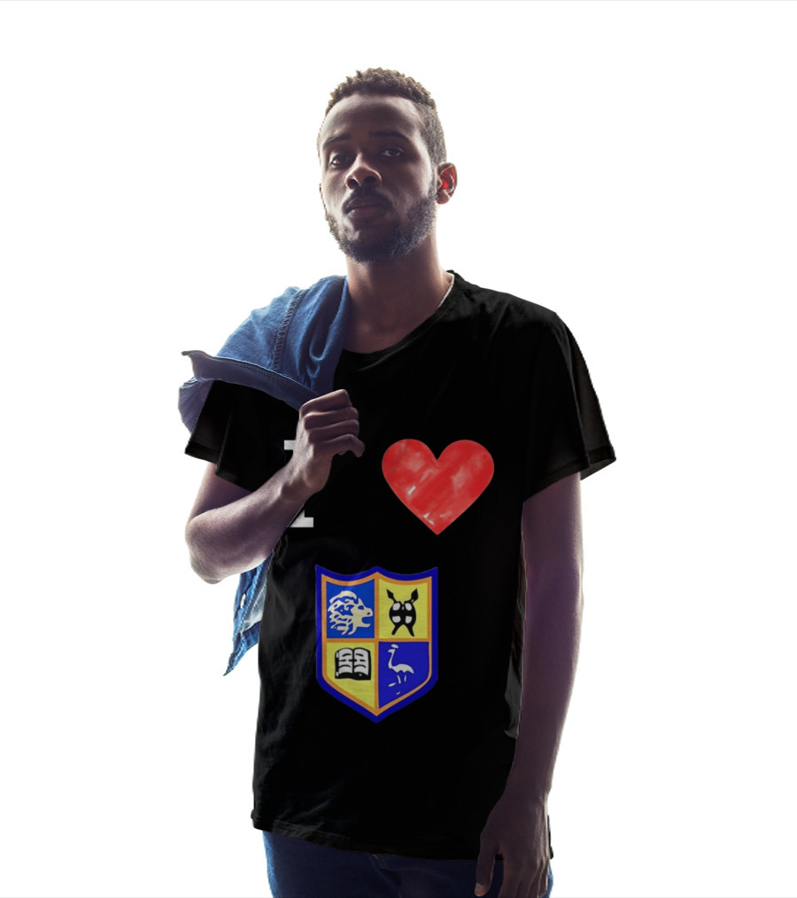 I Love University Of Zimbabwe UZ Harare Lion Emblem Crest T-Shirt