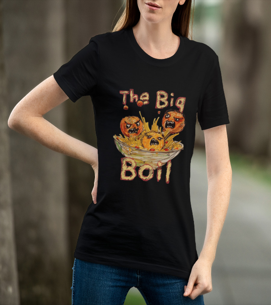Kt8 Store Spag Heddy The Big Boil Scribble Black T-Shirt