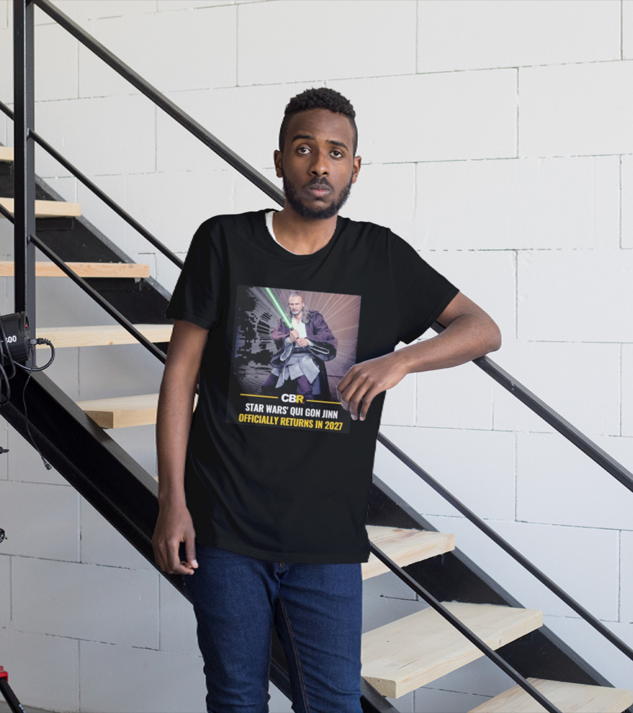 CBR Star Wars Qui Gon Jinn Officially Returns In 2027 T-Shirt