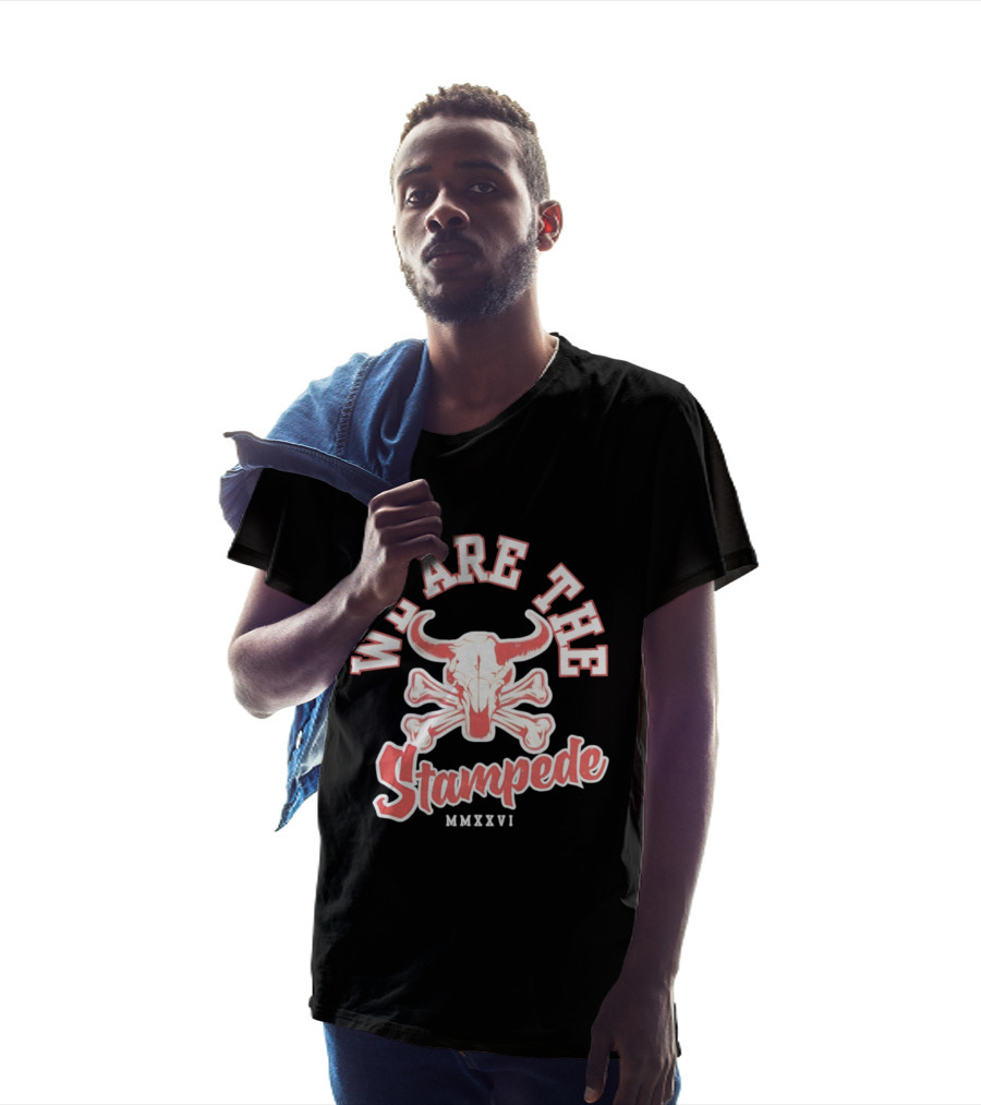 We Are The Stampede Bull Skull MMXXVI Team Spirit T-Shirt