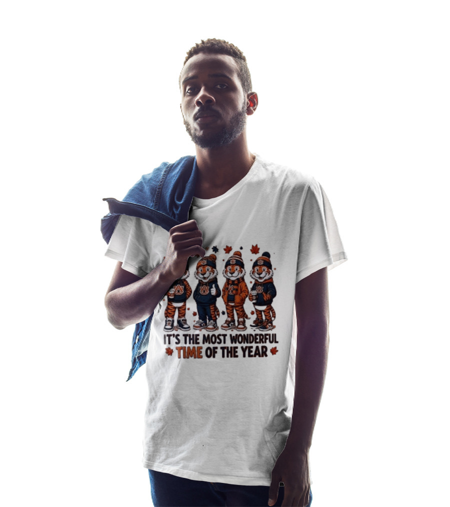 Auburn Tigers It's The Most Wonderful Time Of The Year T-Shirt