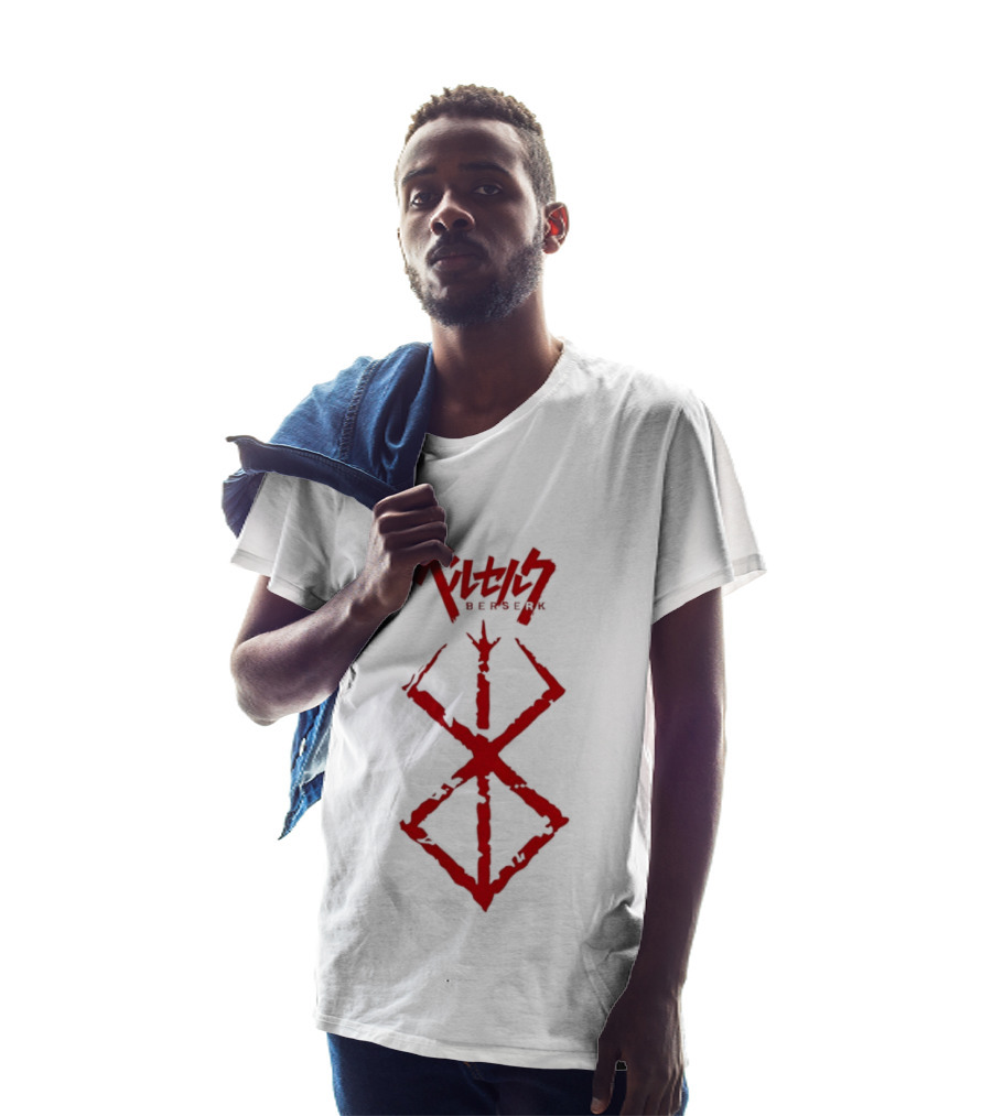 Berserk Sacrifice Symbol Red Japanese Text Anime Series T-Shirt