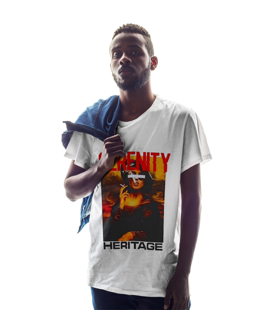 Cerenity Heritage Mona Lisa Smoking T-Shirt