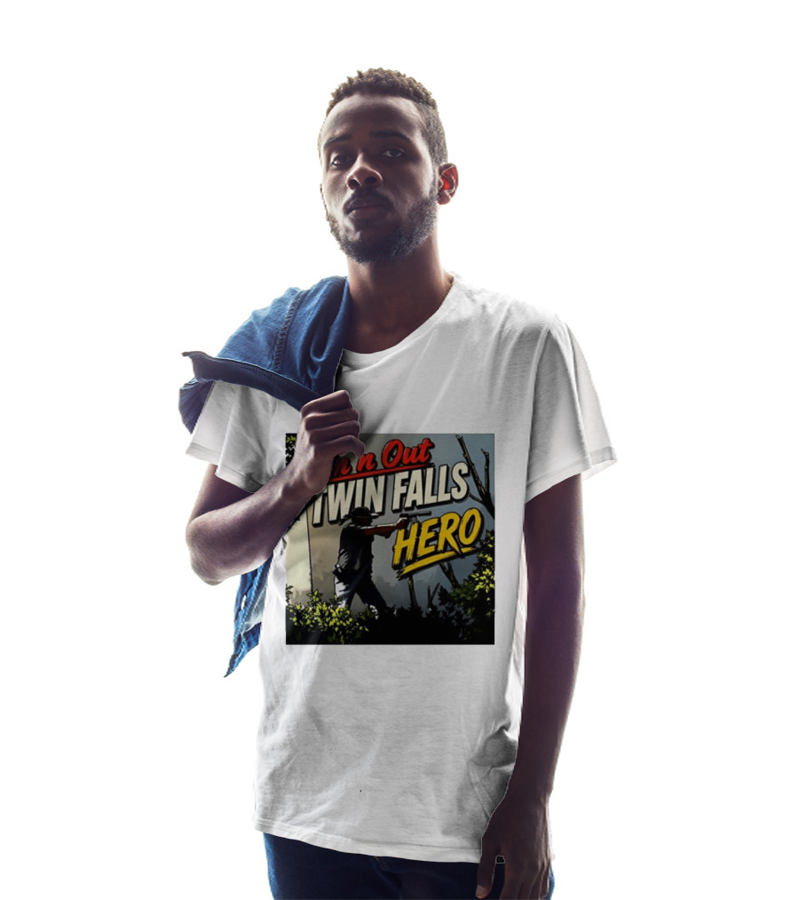 In N Out Twin Falls Hero Jordan Salinas 2026 T-Shirt