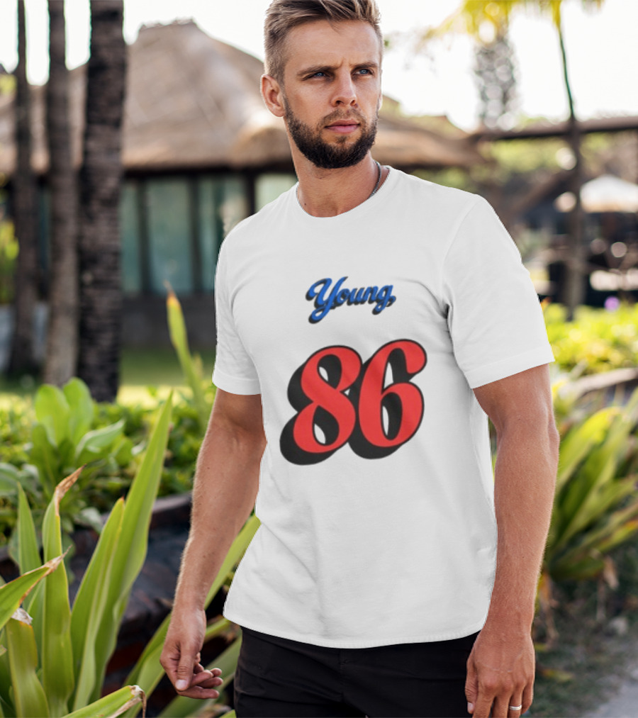 Owl City Store Young 86 Baseball 3 4 Sleeve T-Shirt