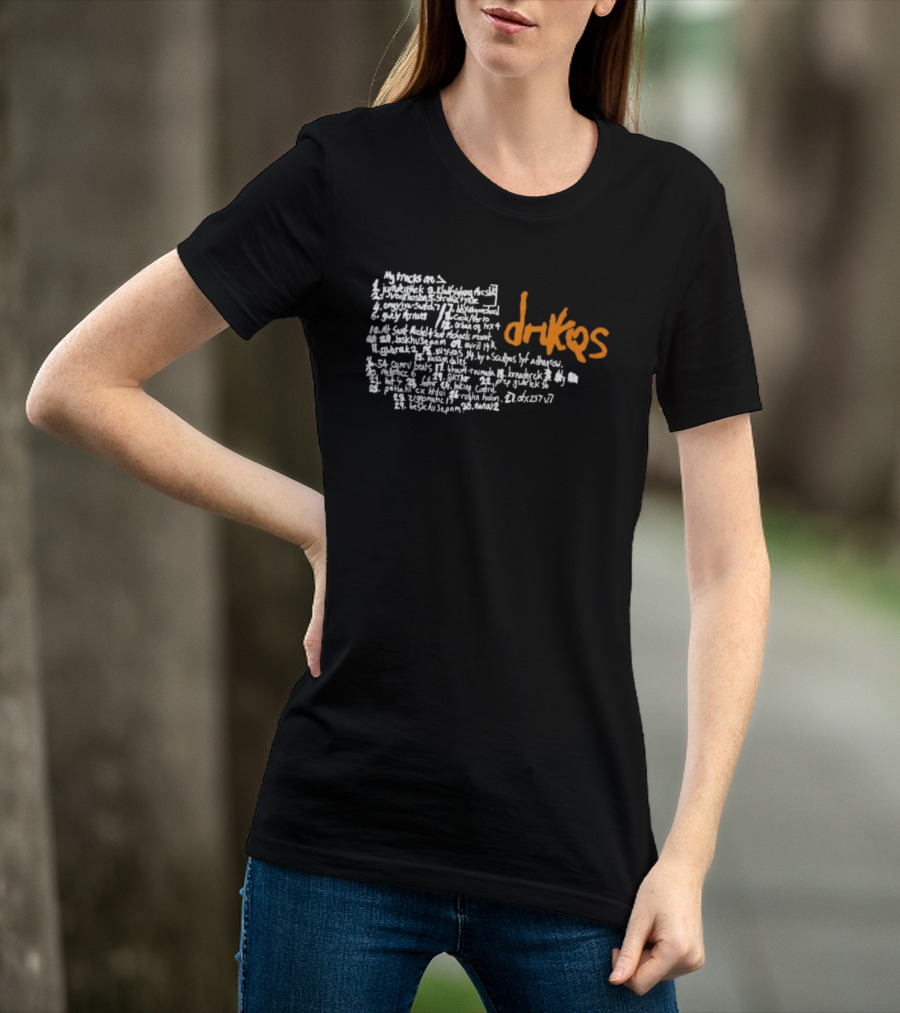Aphex Twin Drukqs Tracklist Richard D James Brown T-Shirt