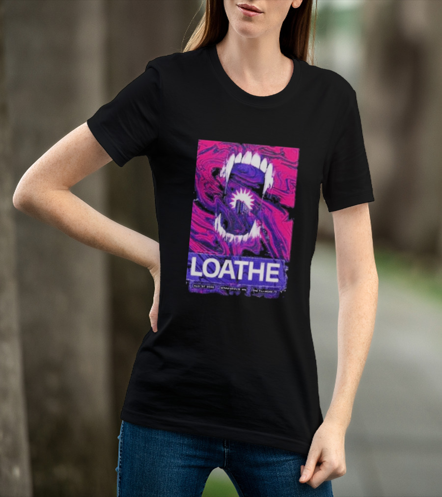 Loathe Band Live At The Fillmore Minneapolis MN August 1 2026 Concert T-Shirt