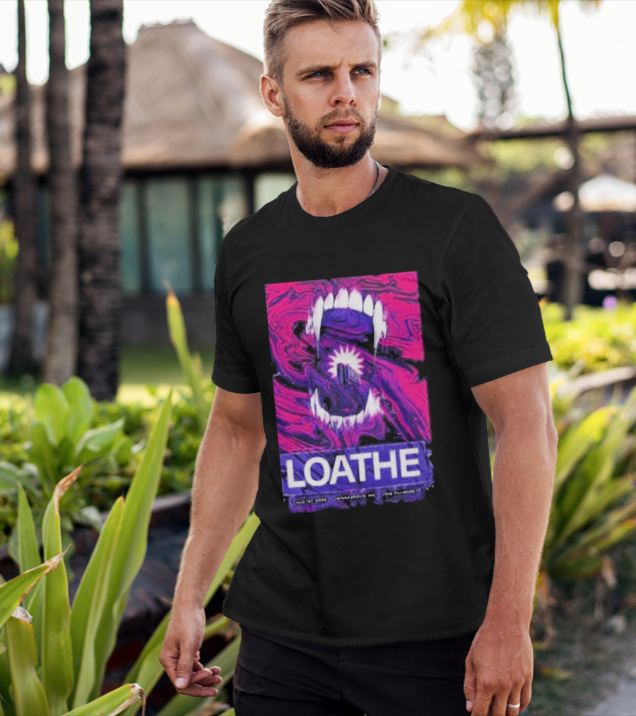 Loathe Band Live At The Fillmore Minneapolis MN August 1 2026 Concert T-Shirt