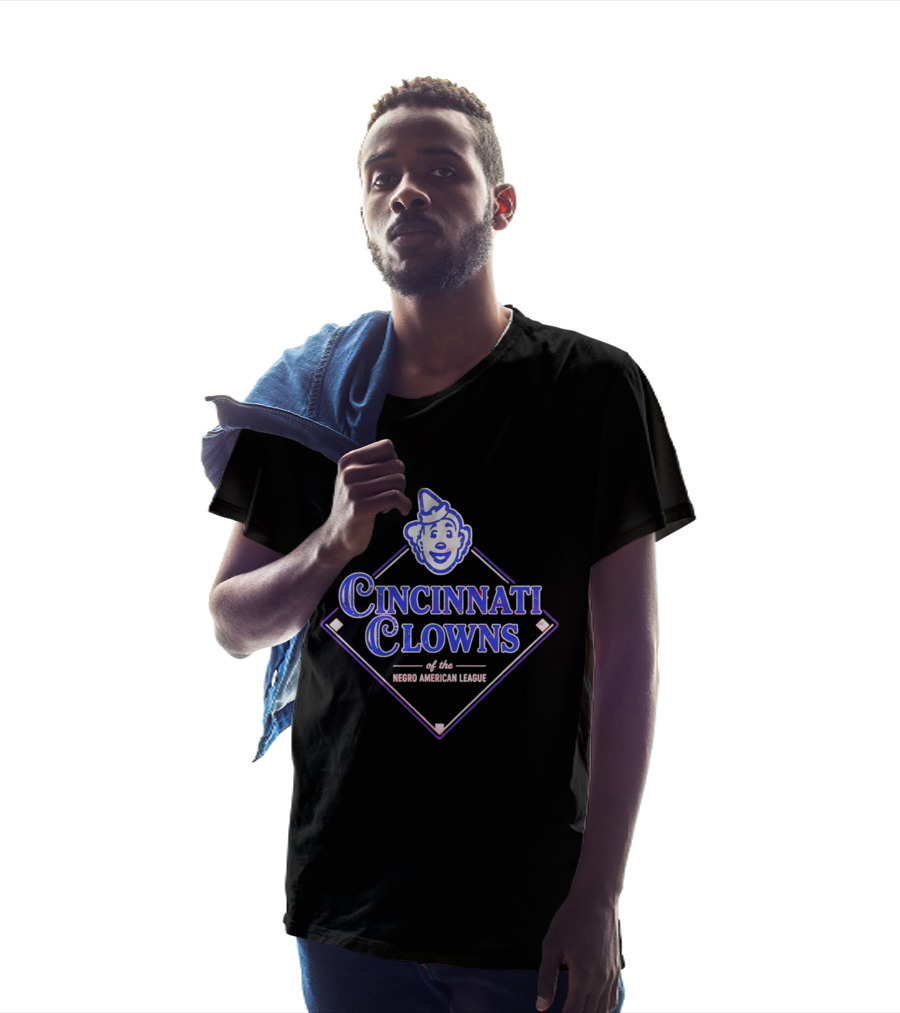 Cincinnati Clowns Negro American League Baseball Team T-Shirt