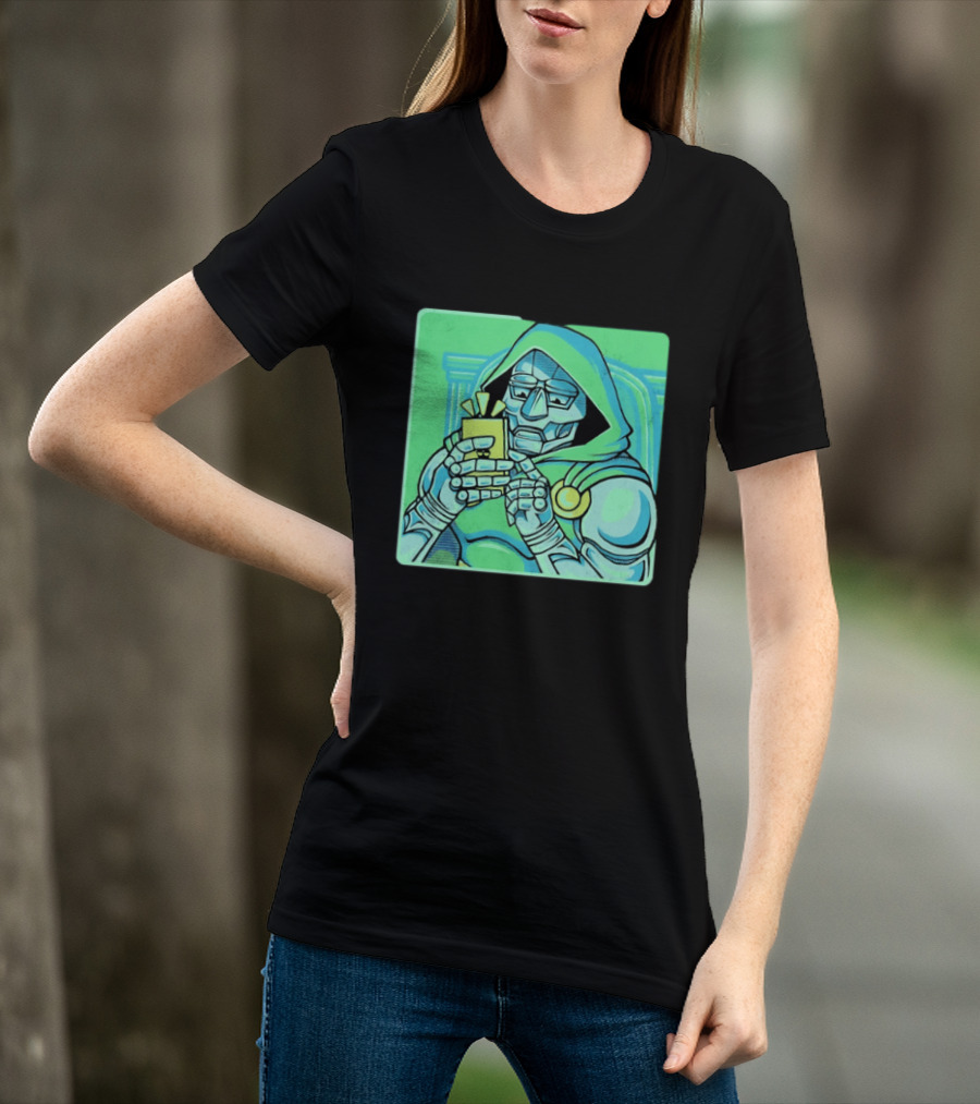 Doctor Doom Marvel Villain Doom Scroll Of Doom T-Shirt
