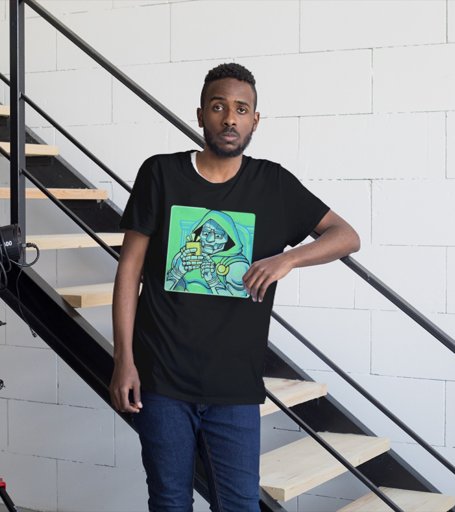 Doctor Doom Marvel Villain Doom Scroll Of Doom T-Shirt