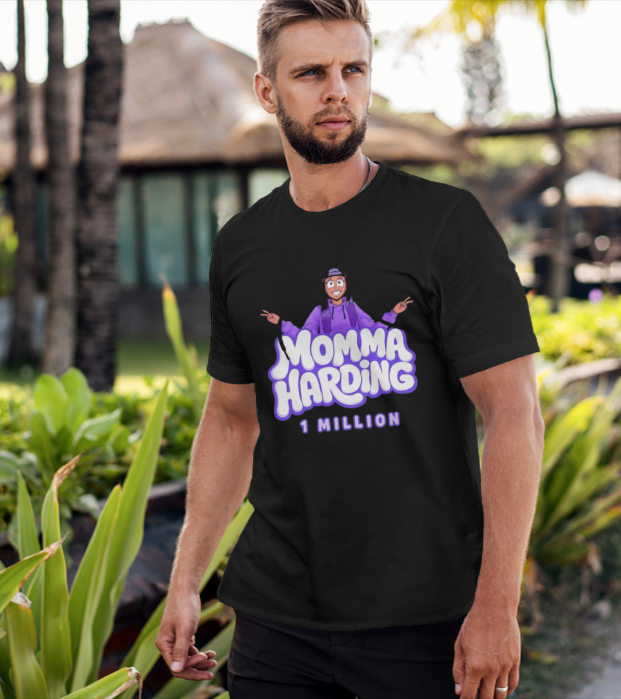 Momma Harding Stay Sober 1 Million Content Creator Celebration T-Shirt