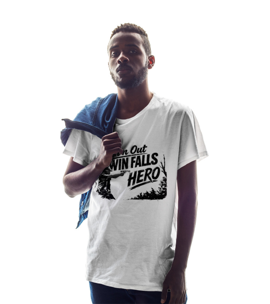 In N Out Twin Falls Hero Jordan Salinas Idaho T-Shirt