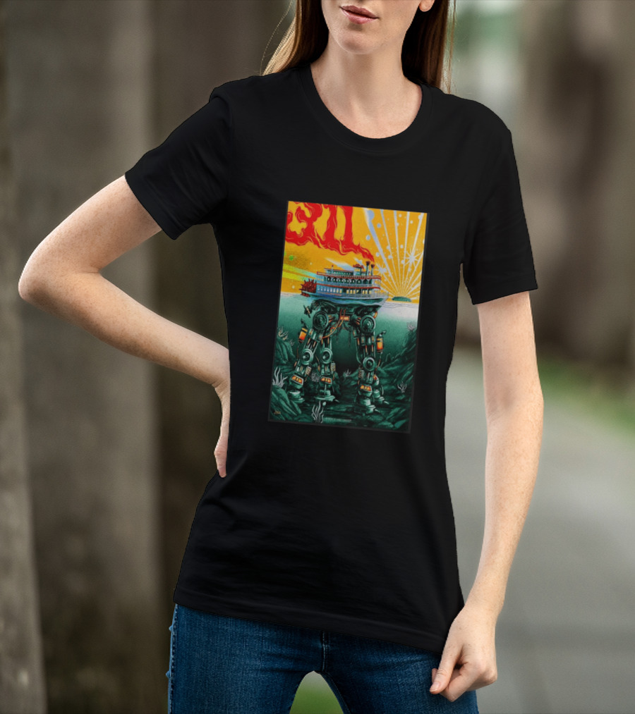 311 Kansas City MO 2026 Steamboat Robot T-Shirt