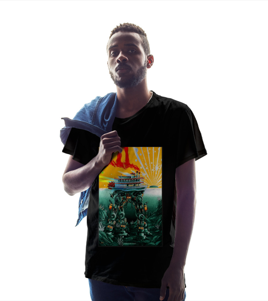 311 Kansas City MO 2026 Steamboat Robot T-Shirt
