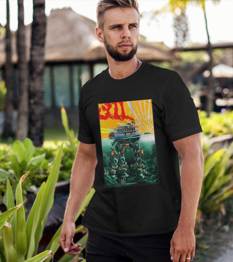 311 Kansas City MO 2026 Steamboat Robot T-Shirt
