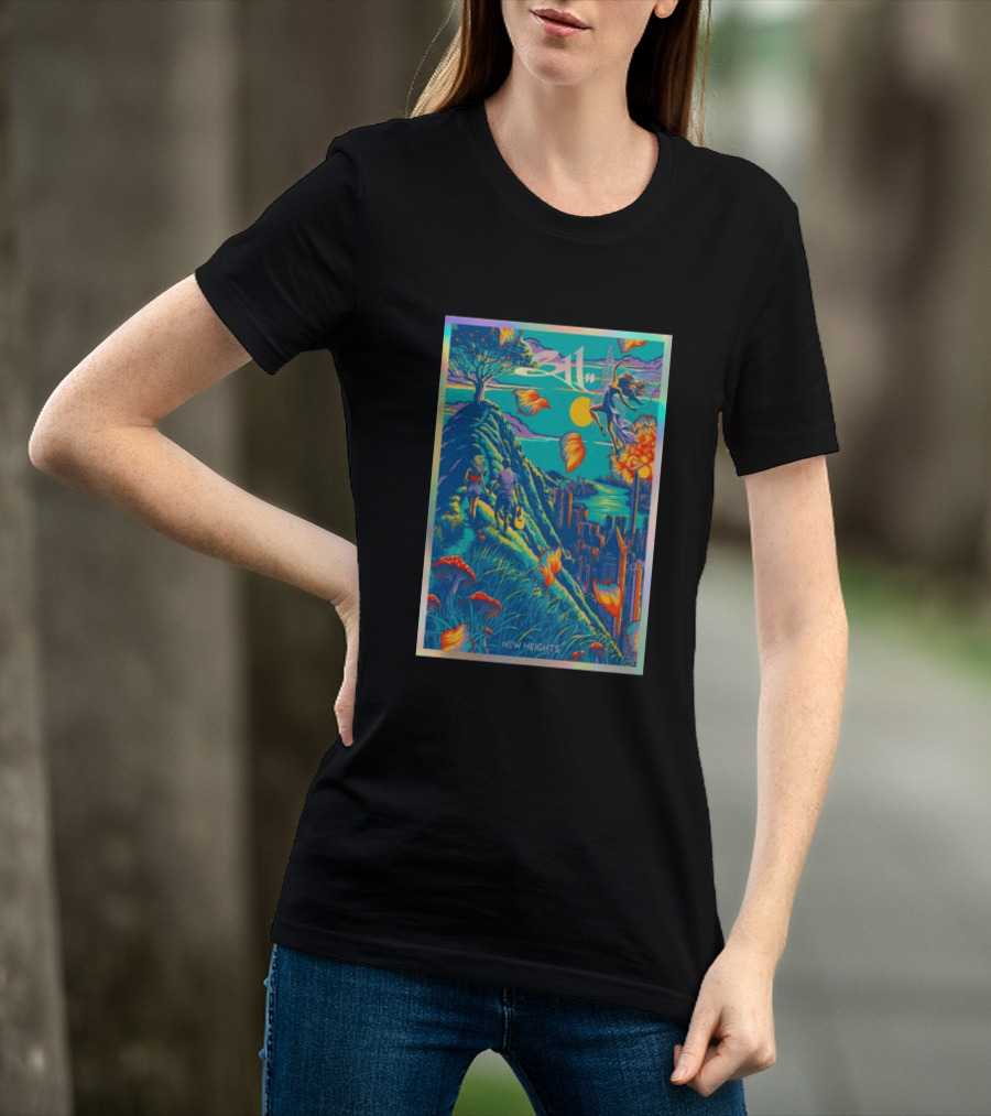 311 New Heights 2026 Fairy Cityscape Guitar Walk T-Shirt