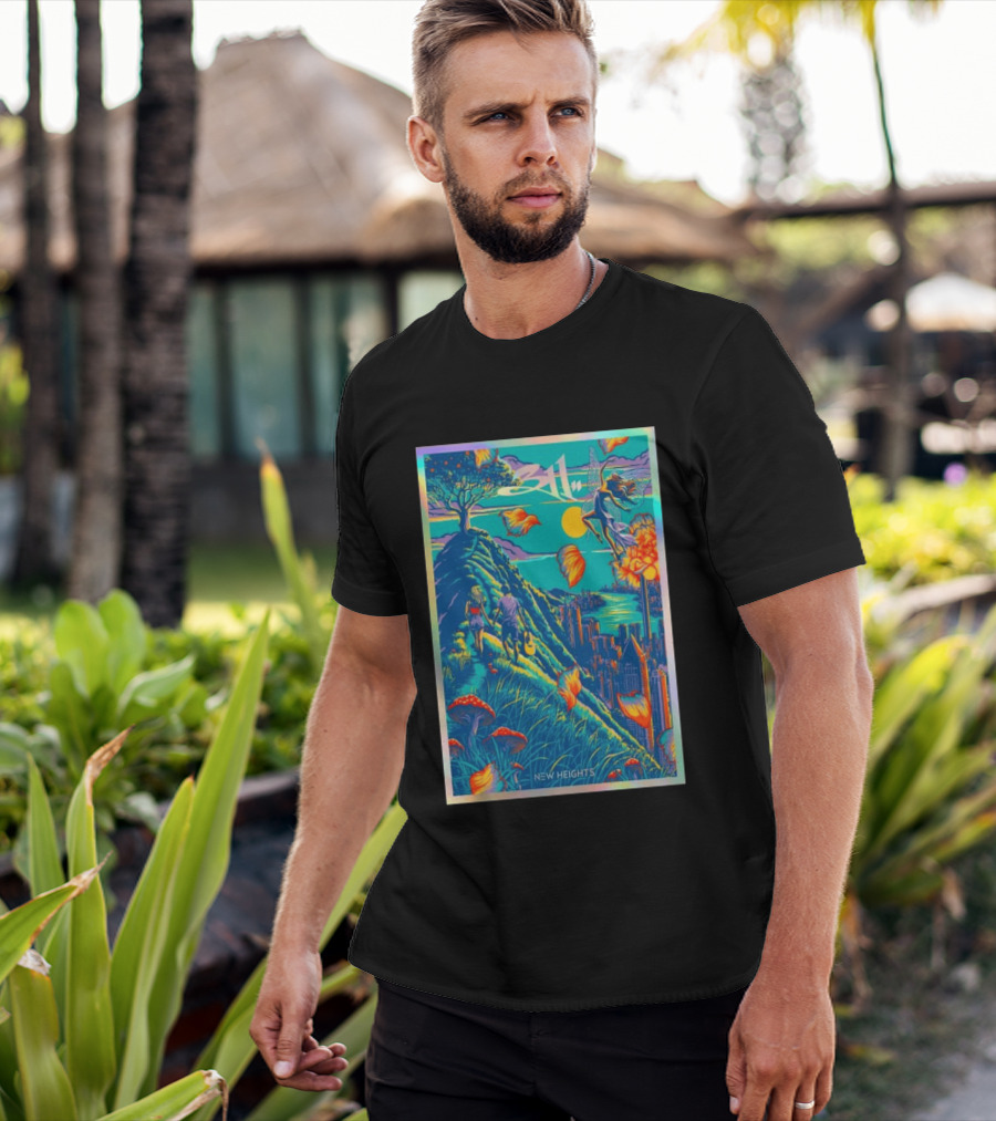 311 New Heights 2026 Fairy Cityscape Guitar Walk T-Shirt
