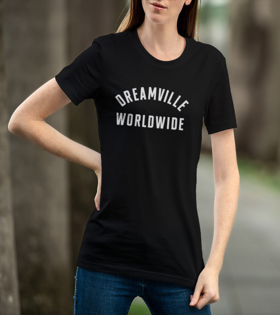 Dreamville Worldwide Chain Stitch Apparel Urban Streetwear Collection T-Shirt
