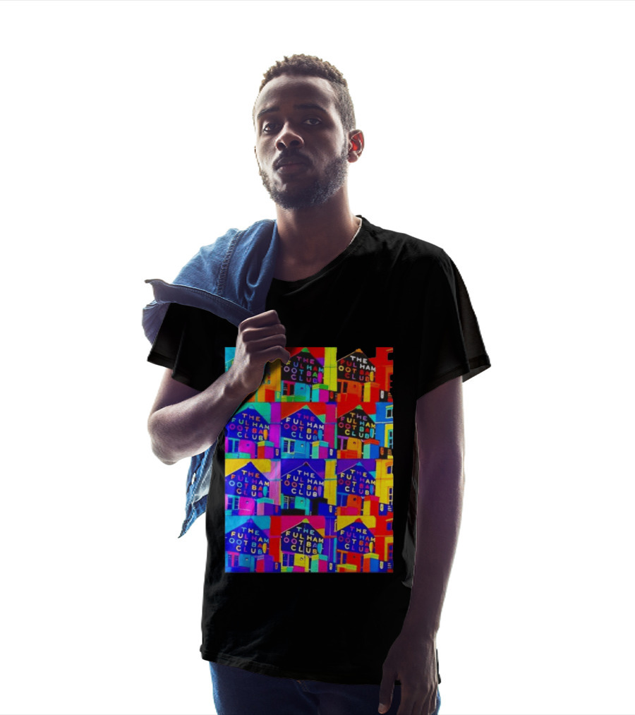 The Fulham Football Club Pop Art Craven Cottage T-Shirt