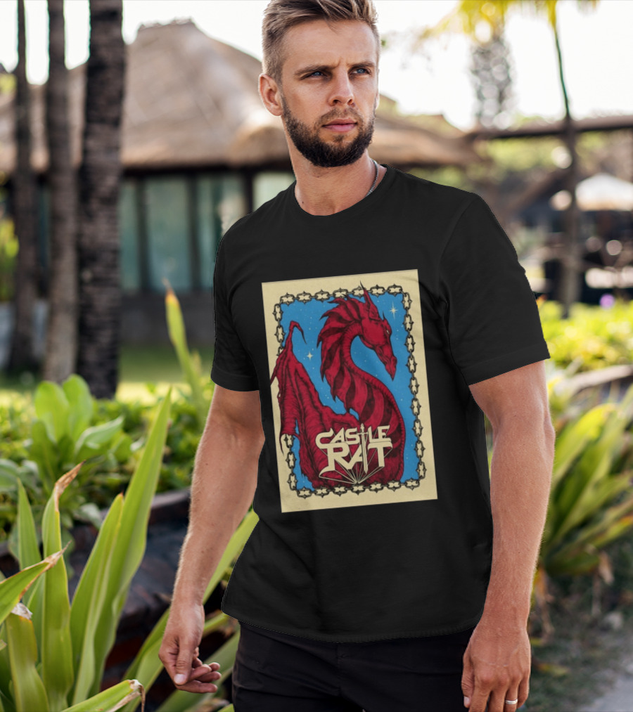 Castle Rat Red Dragon Marienthal Germany Aug 14 2026 T-Shirt