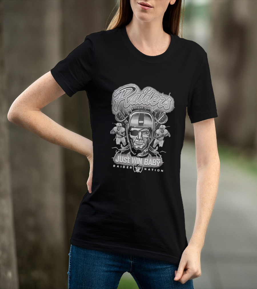 Raider Nation Las Vegas Football Just Win Baby T-Shirt