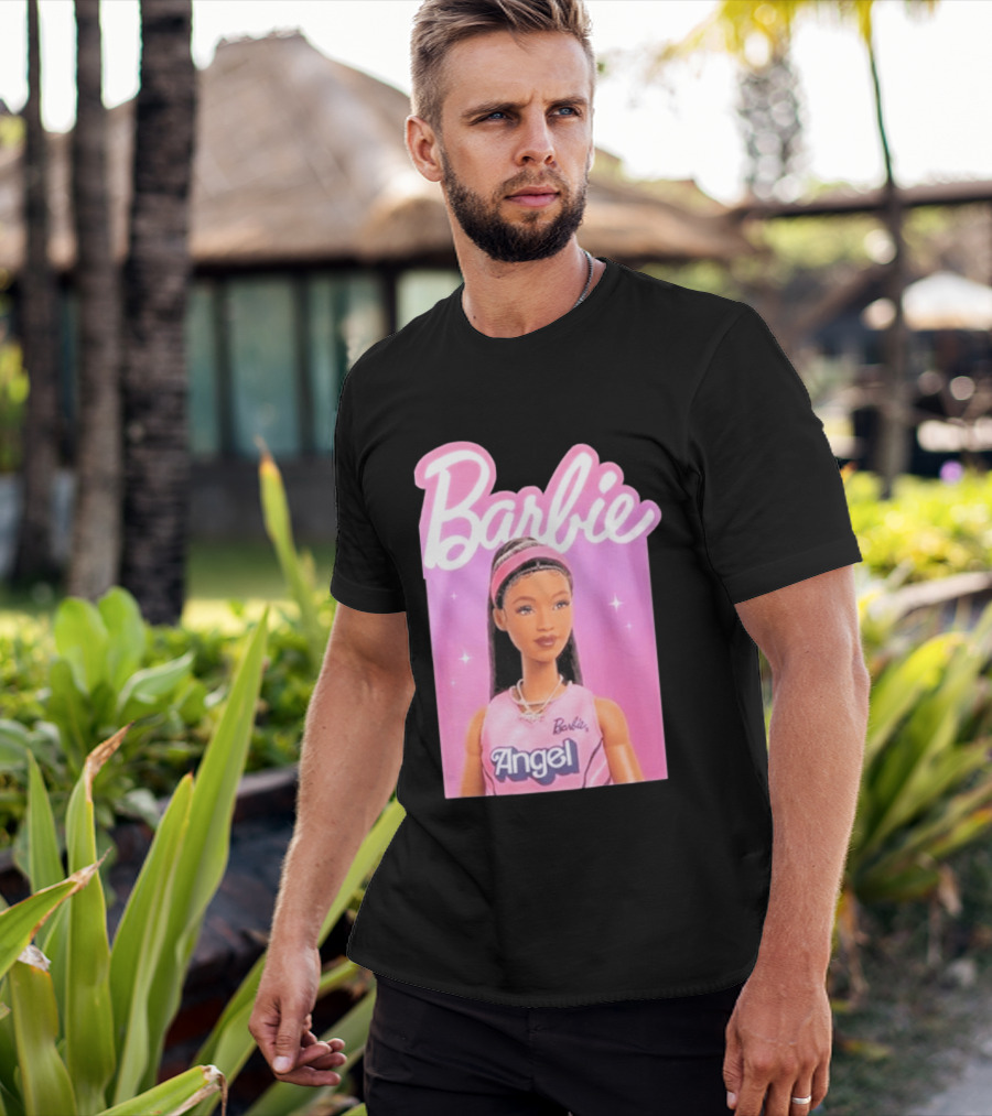 Barbie Angel Basketball Doll T-Shirt
