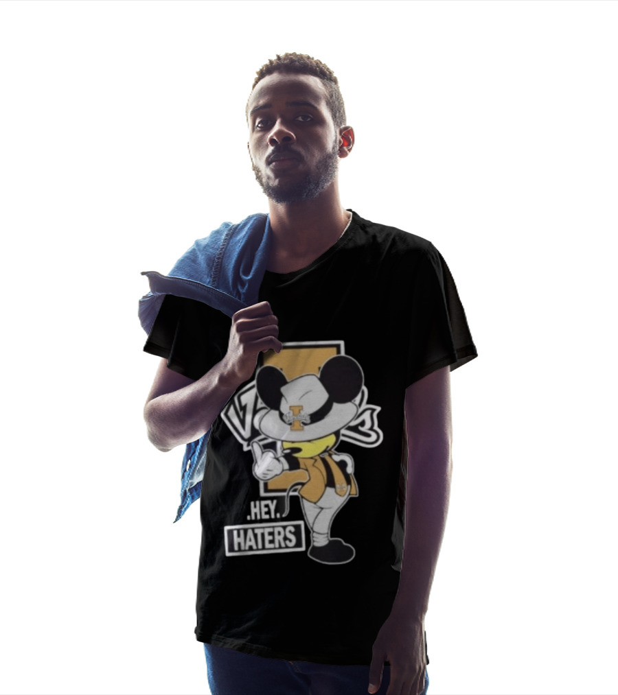Idaho Vandals Football Mickey Hey Haters T-Shirt