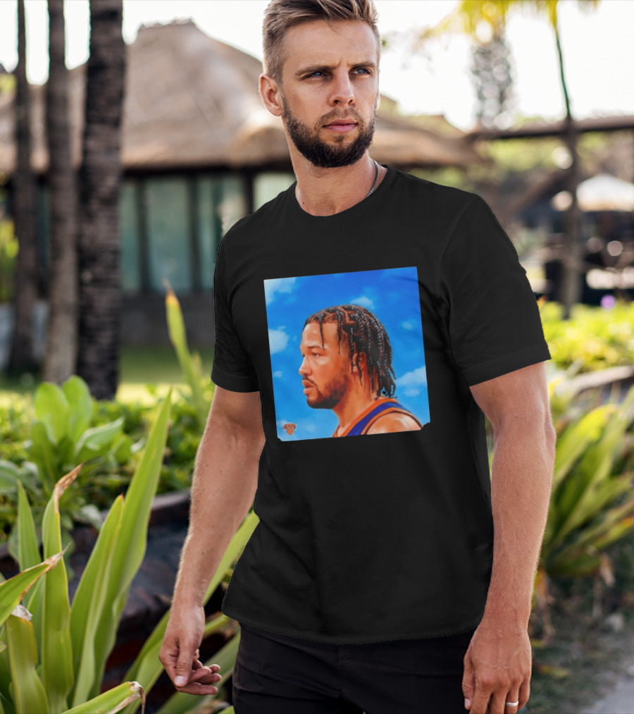 New York Knicks Jalen Brunson Nothing Was The Same Clouds Braids T-Shirt