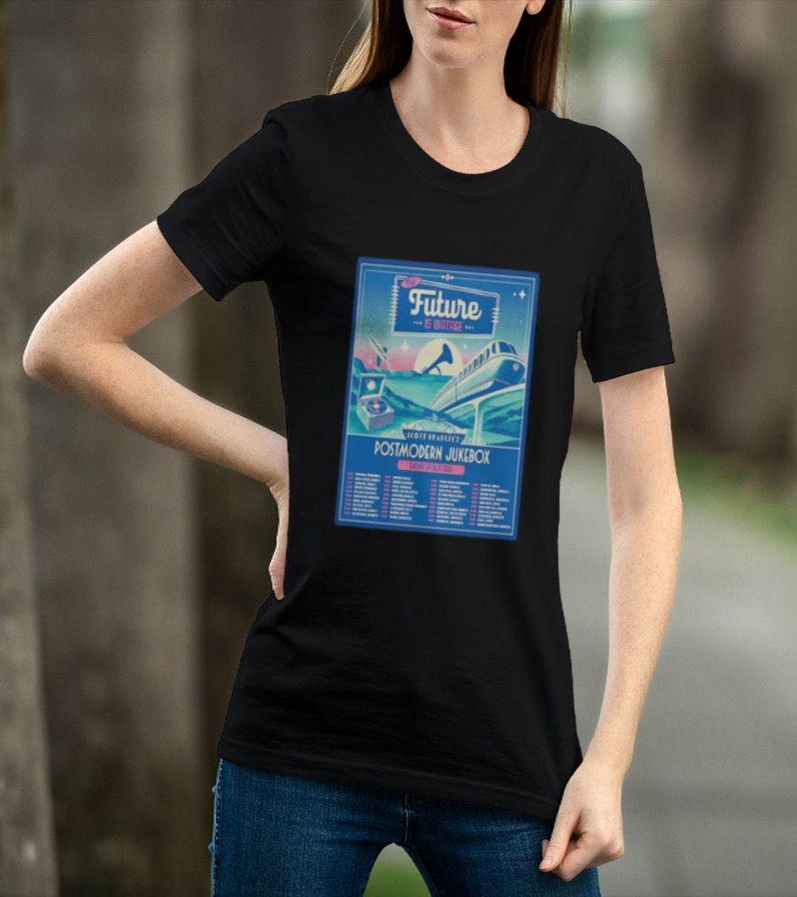 Future Is Vintage Scott Bradlee's Postmodern Jukebox Europe UK Tour 2026 T-Shirt
