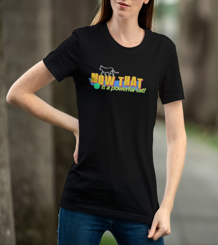 Now That Is A Powerful Cat V2 T-Shirt