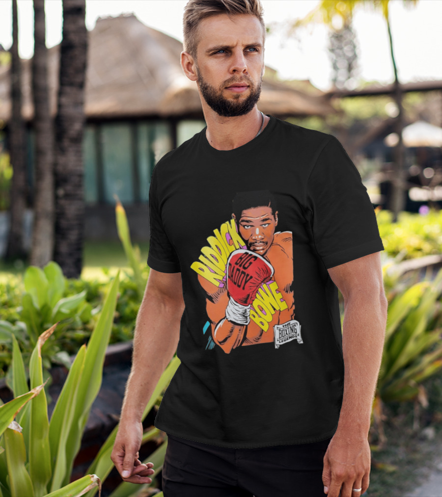 Riddick Bowe Big Daddy The Boxing Legends T-Shirt