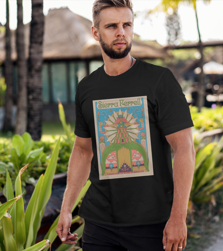 Sierra Ferrell August 5 2026 The Wiltern Los Angeles CA Psychedelic T-Shirt