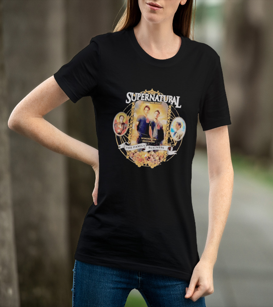 Supernatural Join The Hunt Winchester Brothers The Family Business T-Shirt
