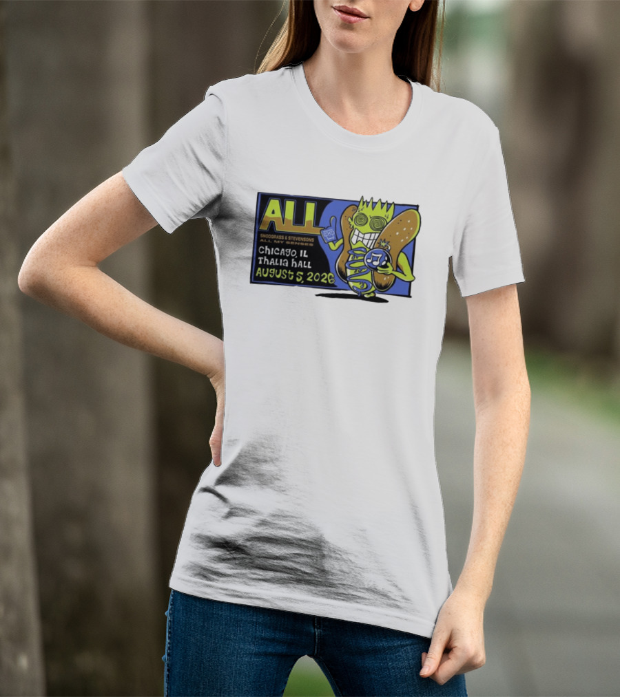 ALL Snodgrass Stevensons Chicago Thalia Hall August 5 2026 T-Shirt