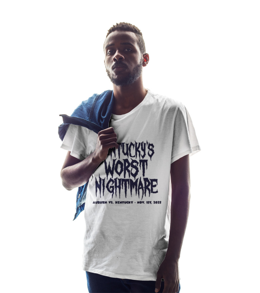 Kentucky's Worst Nightmare Auburn Vs Kentucky Nov 1st 2025 T-Shirt