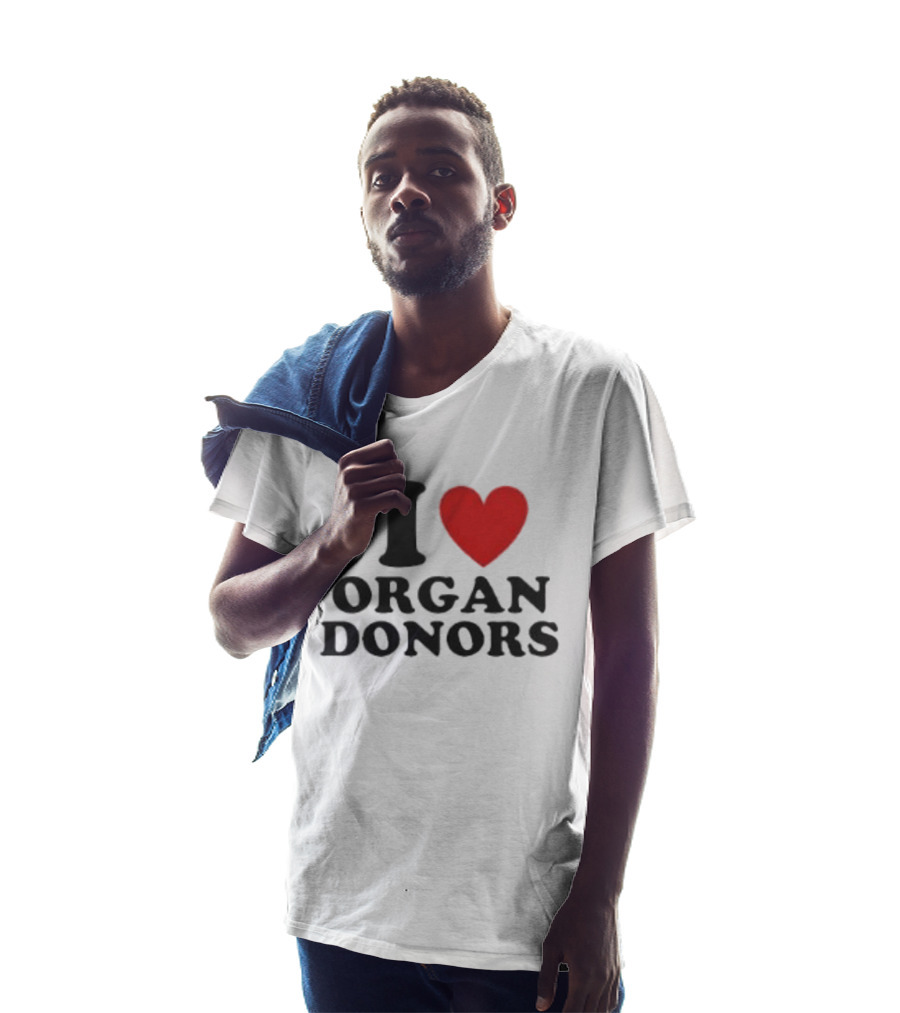 Buffalo Sabres I Love Organ Donors White T-Shirt