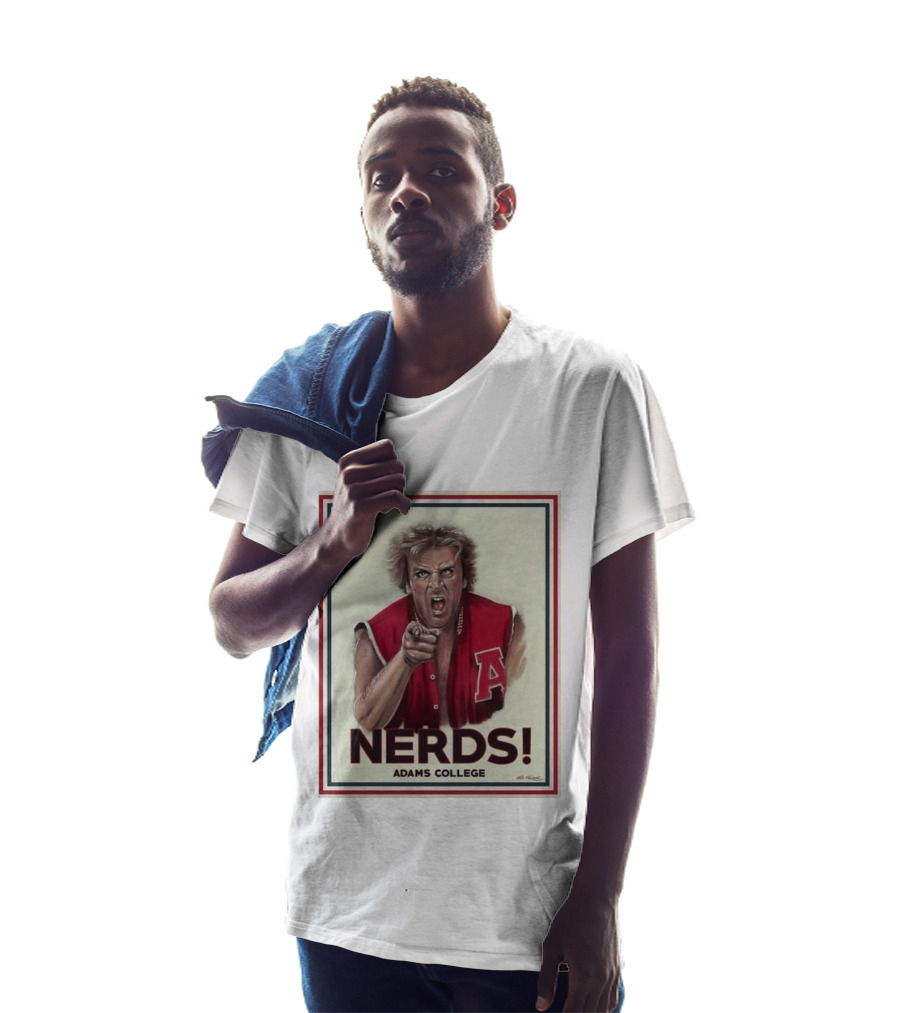 Adams College Nerds Remembering Donald Gibb 1954 2026 T-Shirt